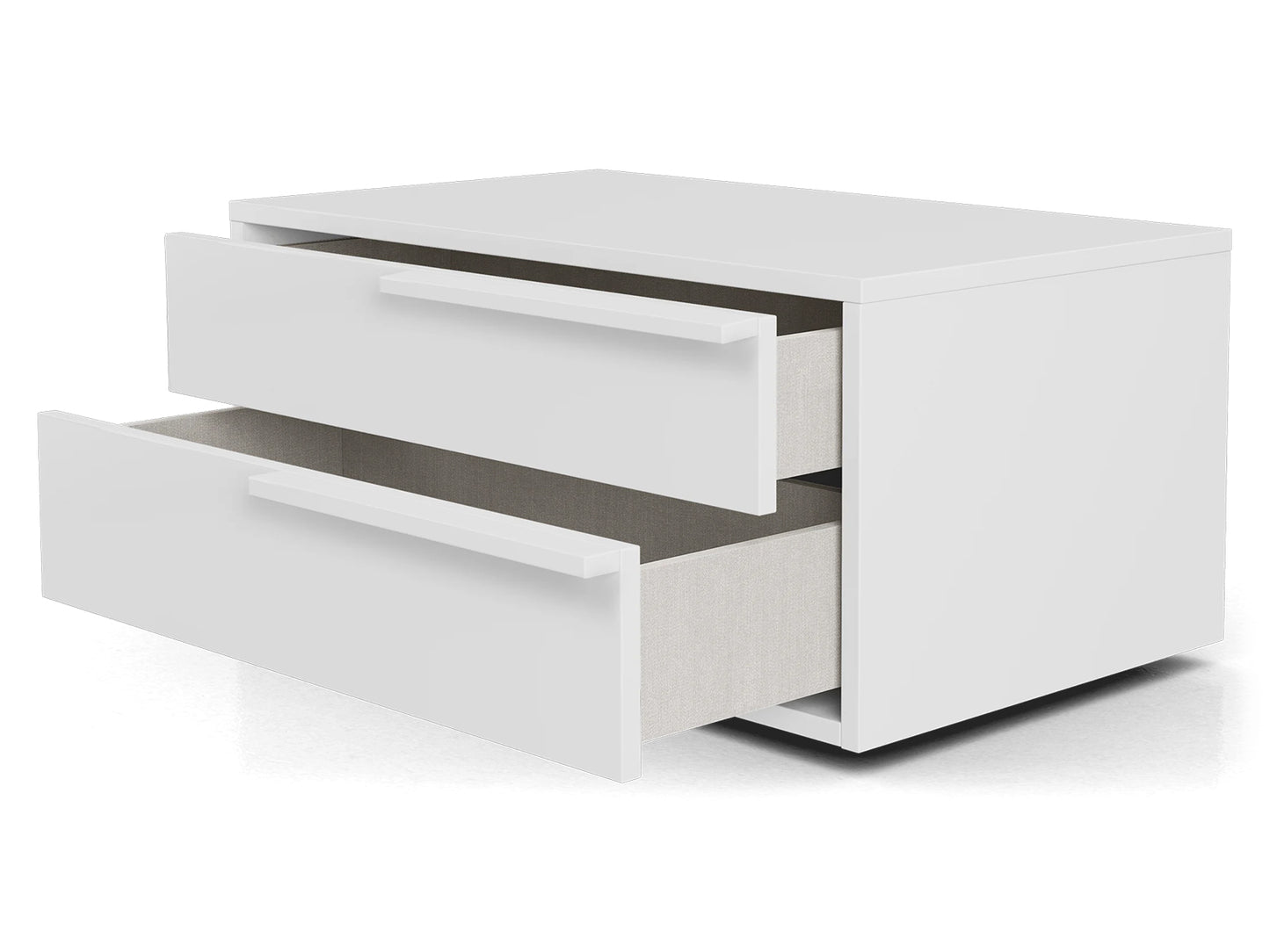 ALESSIO LEFT | WHITE HIGH GLOSS