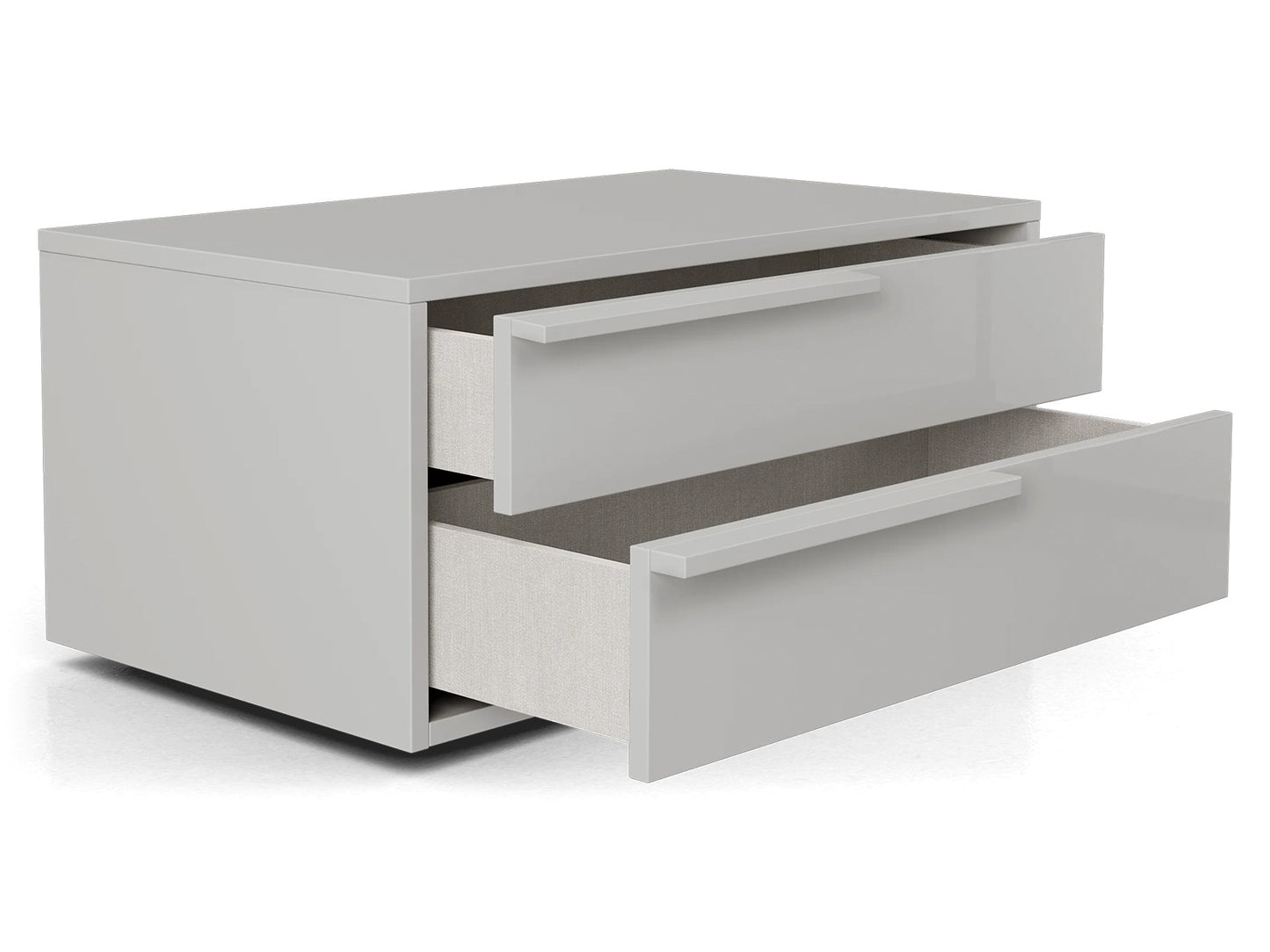 ALESSIO RIGHT  | TAUPE HIGH GLOSS