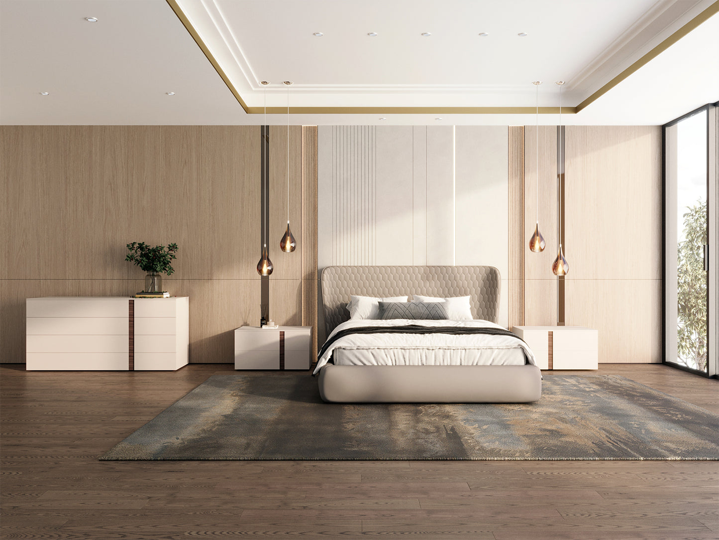RENZO RIGHT  | TAUPE MATTE
