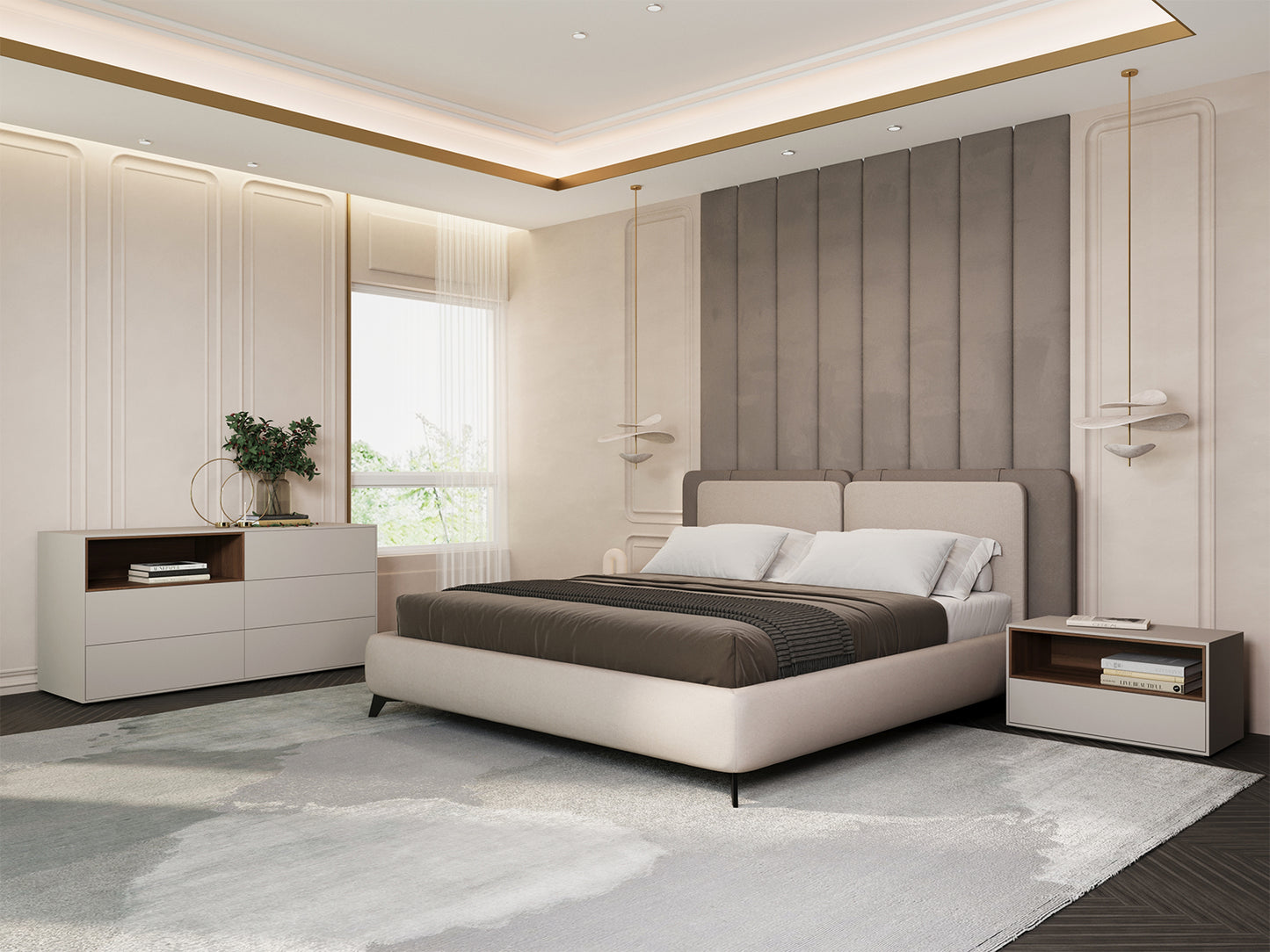 SANTINO  | TAUPE MATTE