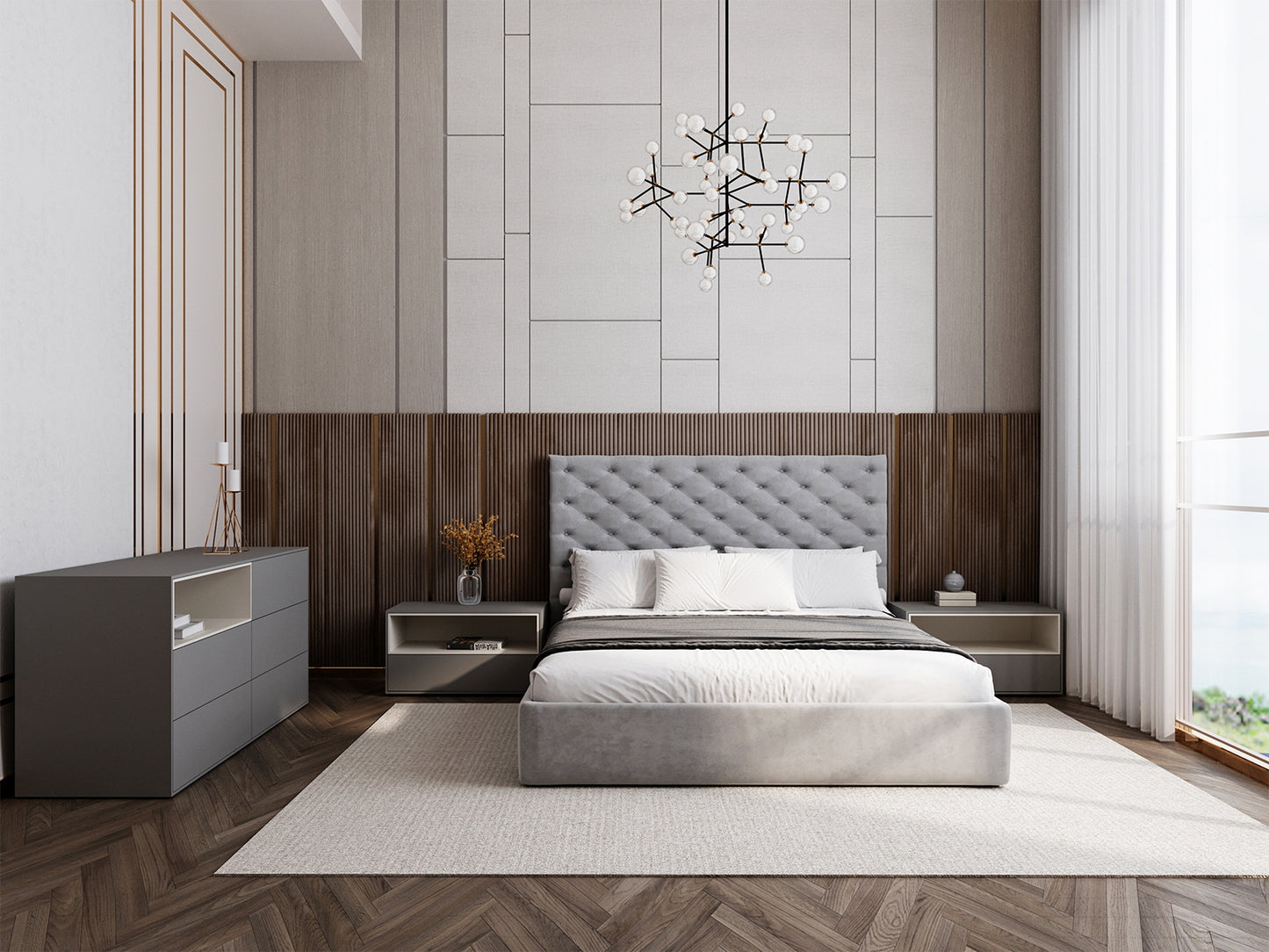 SANTINO  | DARK GRAY MATTE