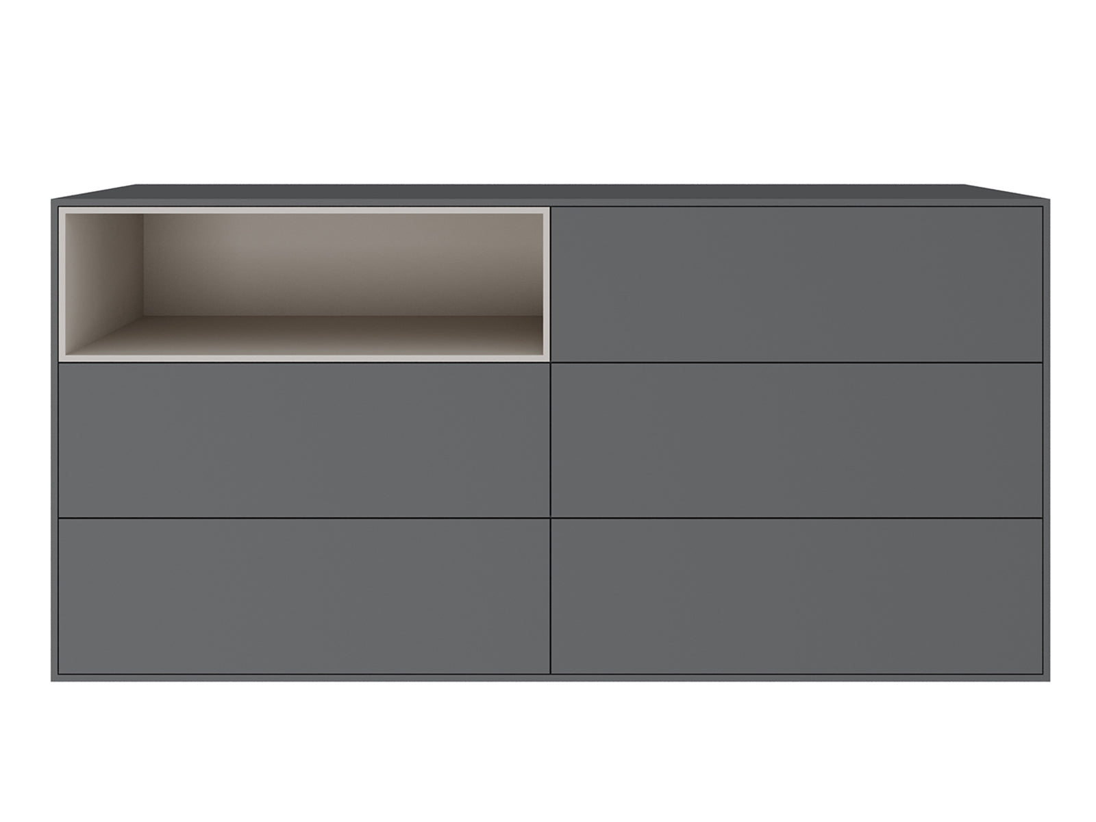SANTINO  | DARK GRAY MATTE