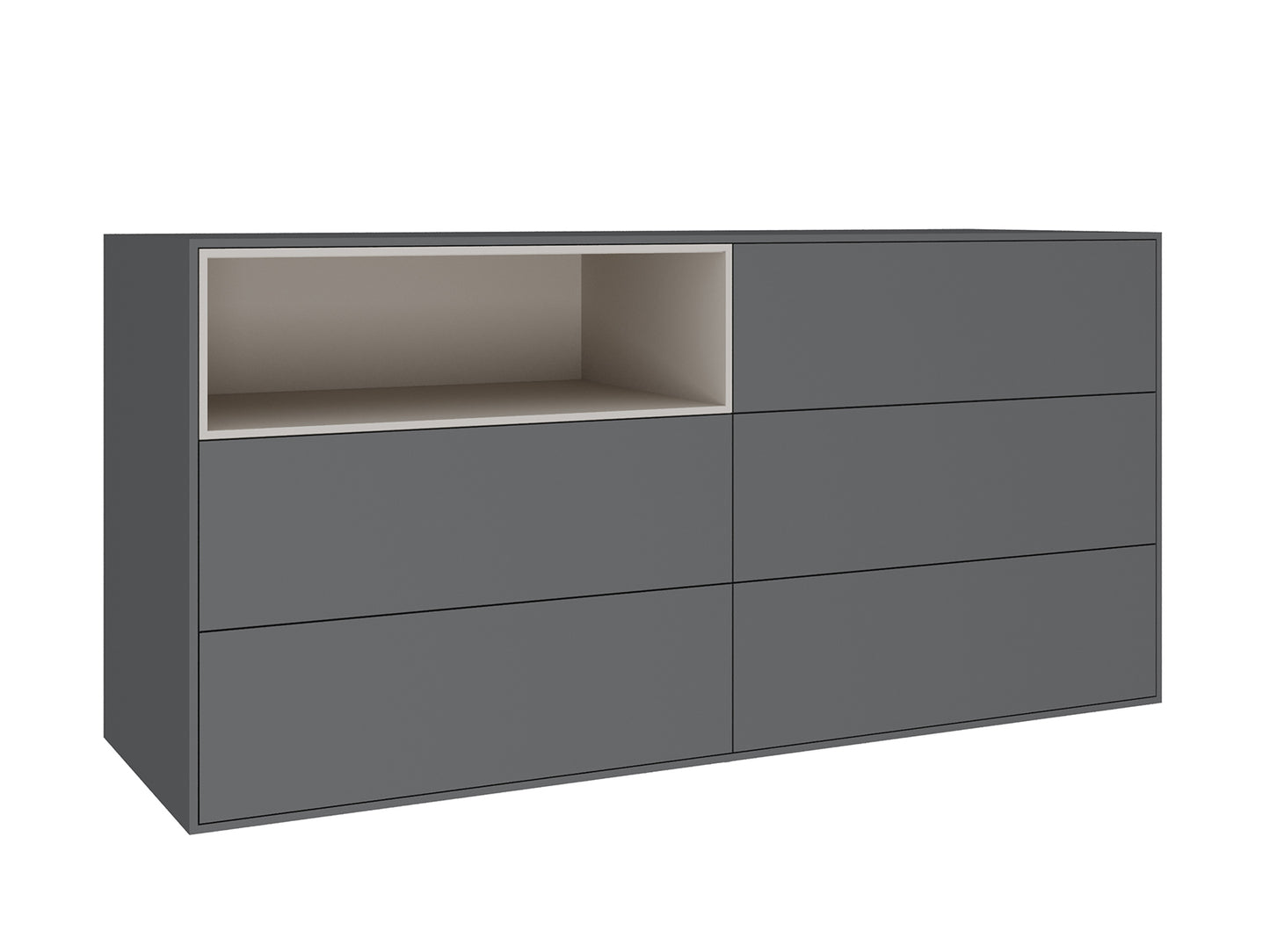 SANTINO  | DARK GRAY MATTE