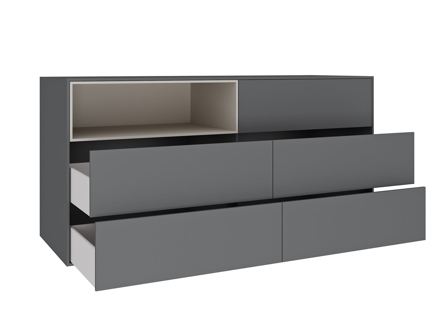 SANTINO  | DARK GRAY MATTE