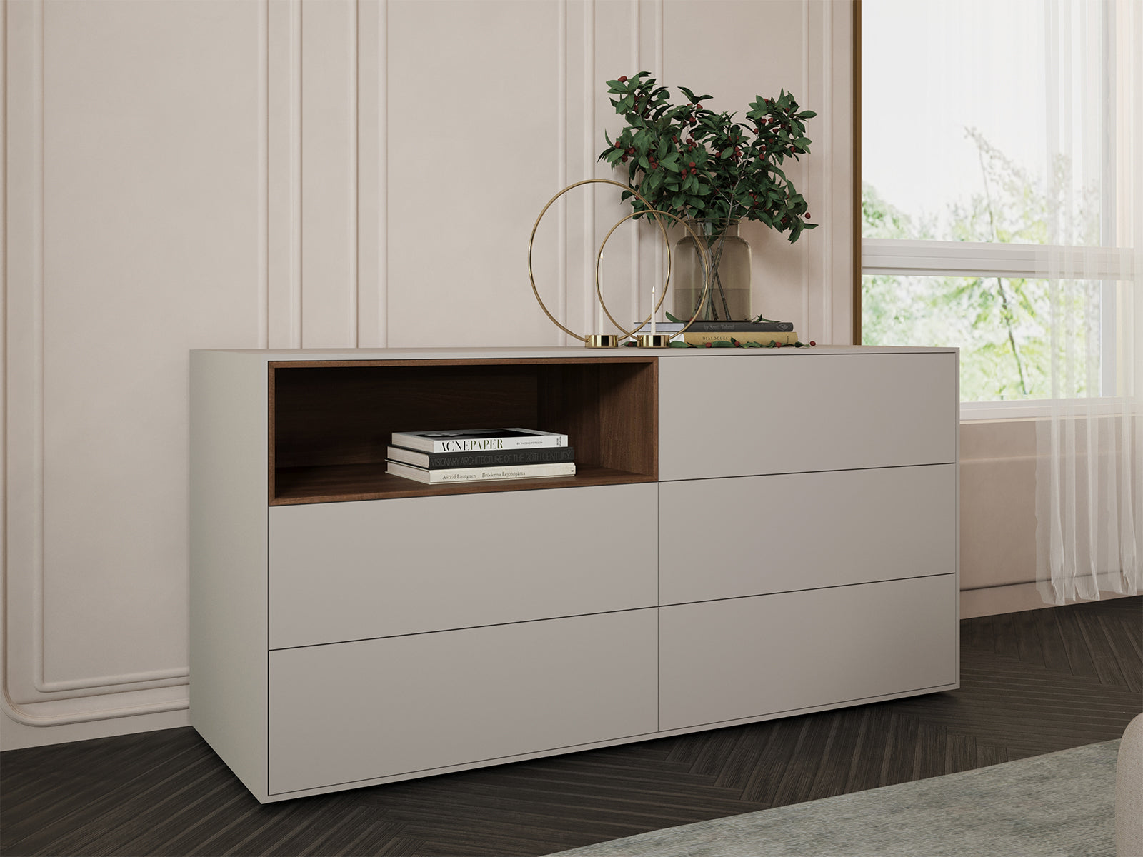 SANTINO  | TAUPE MATTE