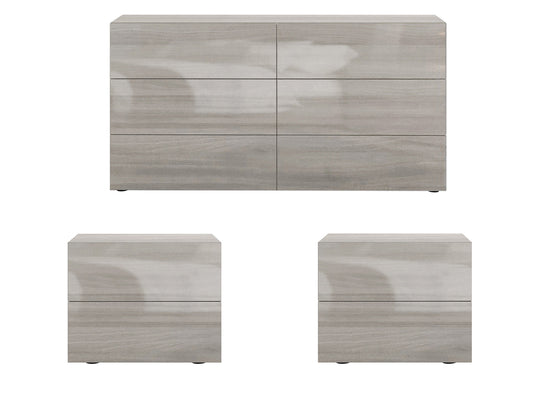 AYLA SET  | LIGHT GRAY OAK