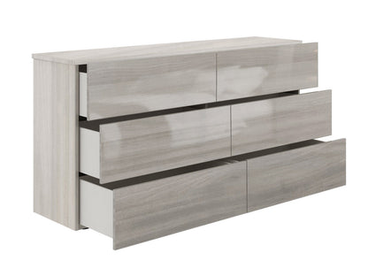 AYLA  | LIGHT GRAY OAK HIGH GLOSS